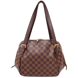 Louis Vuitton Damier Ebene Brown Belem Shoulder Bag